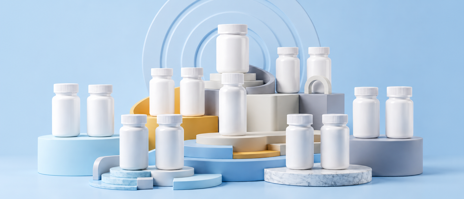 IBM & BLOW MOULDED BOTTLES, JARS, JERRYCANS ETC.